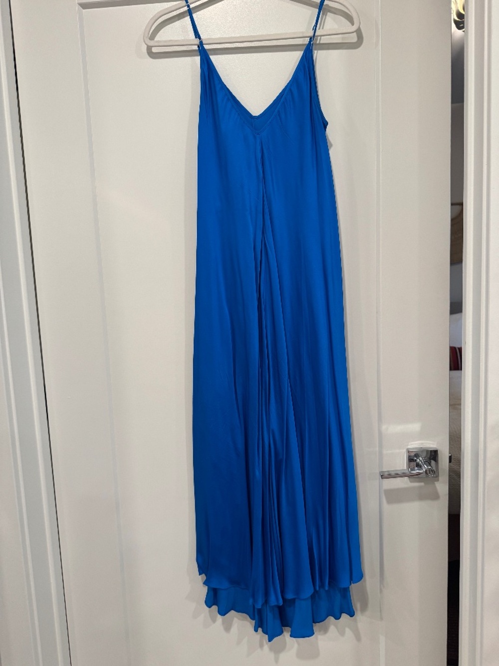 L’Agence silk slip dress
